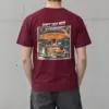 "Don't Talk With A Stranger" Heavyweight Unisex Crewneck T-shirt