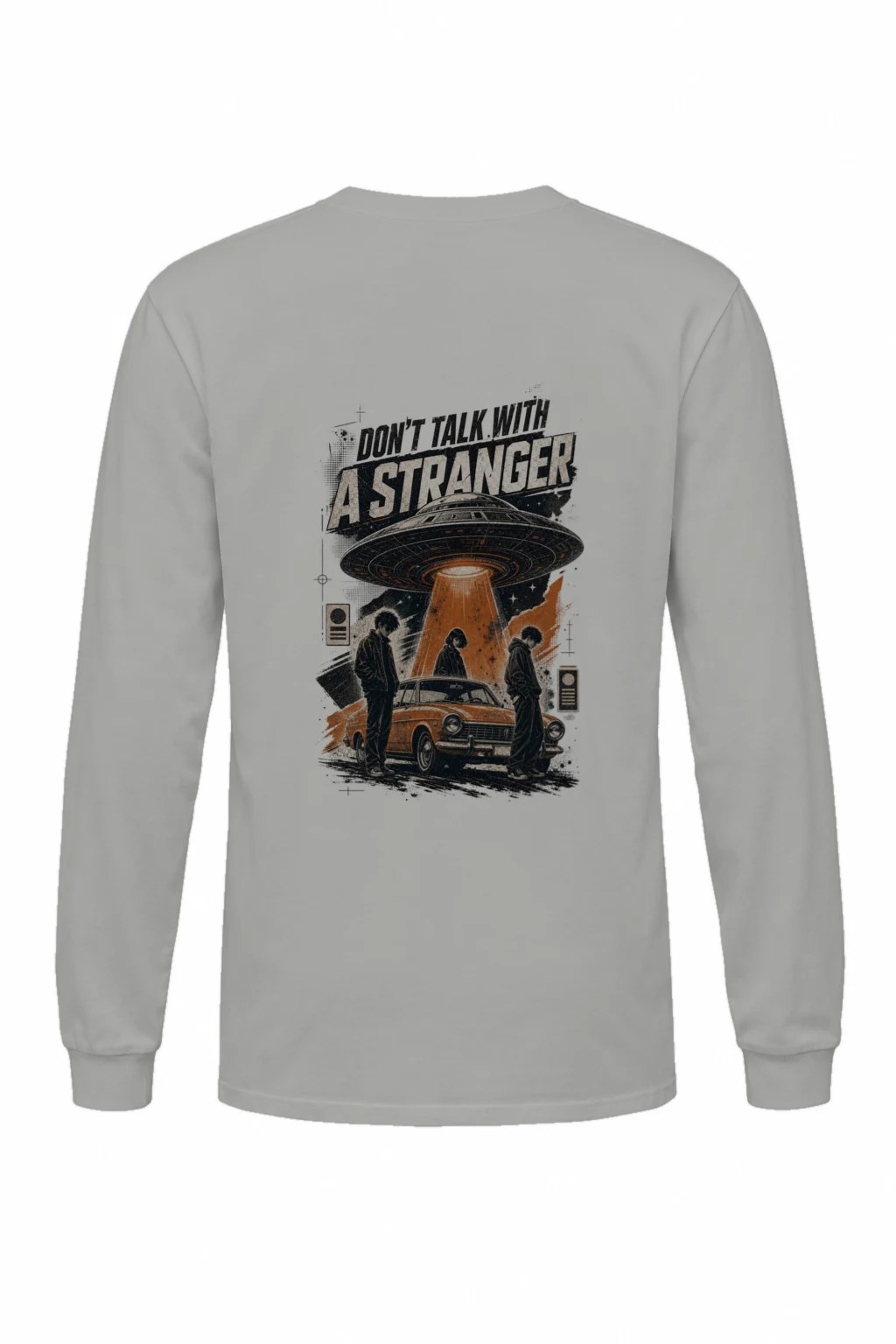 "Don't Talk With A Stranger" Unisex Longsleeve T-shirt | Gildan 2400