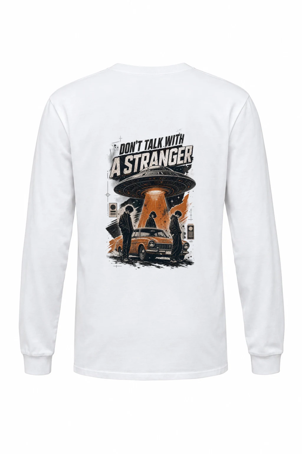 "Don't Talk With A Stranger" Unisex Longsleeve T-shirt | Gildan 2400