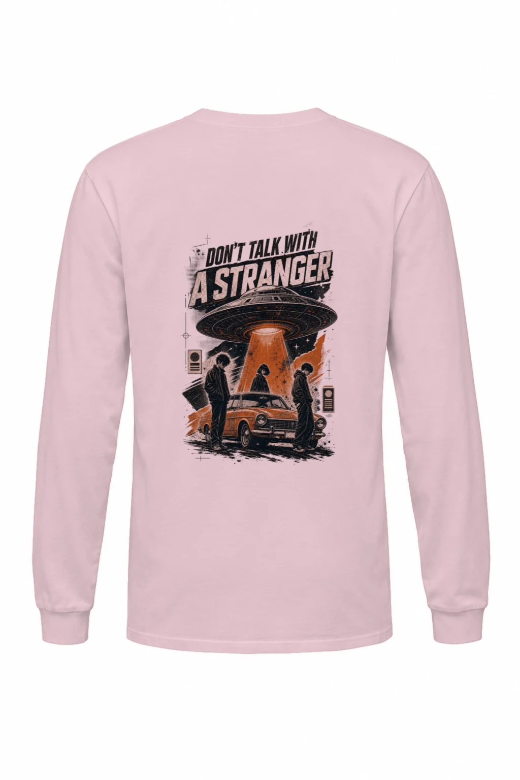 "Don't Talk With A Stranger" Unisex Longsleeve T-shirt | Gildan 2400