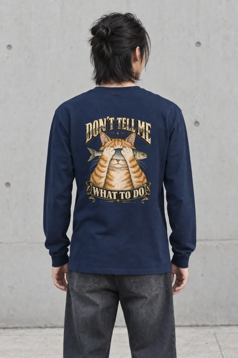 "Don't Tell Me" Unisex Longsleeve T-shirt