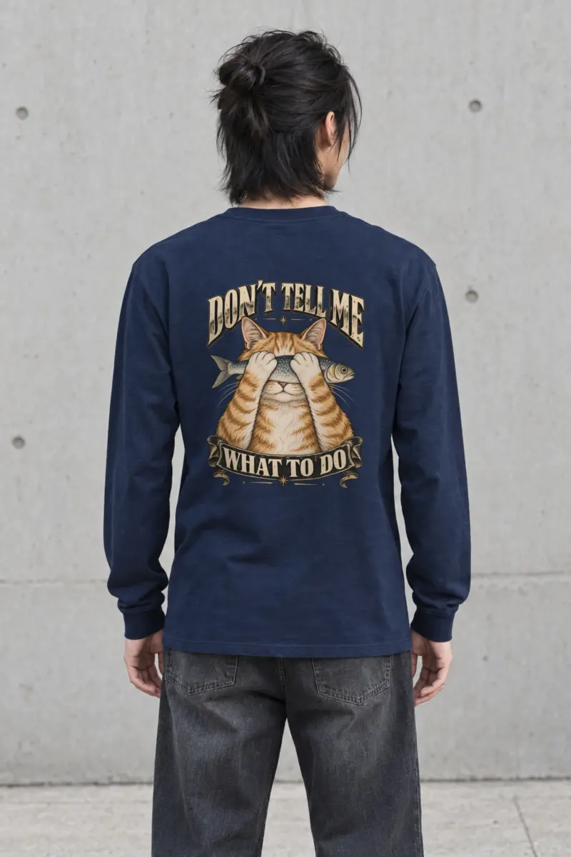 "Don't Tell Me" Unisex Longsleeve T-shirt