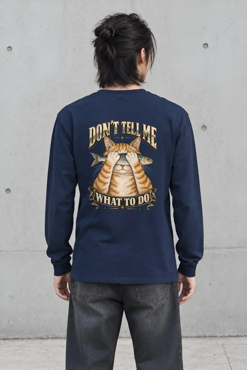 "Don't Tell Me" Unisex Longsleeve T-shirt