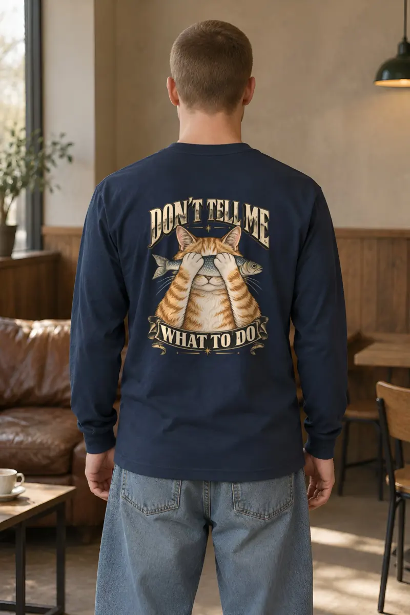 "Don't Tell Me" Unisex Longsleeve T-shirt
