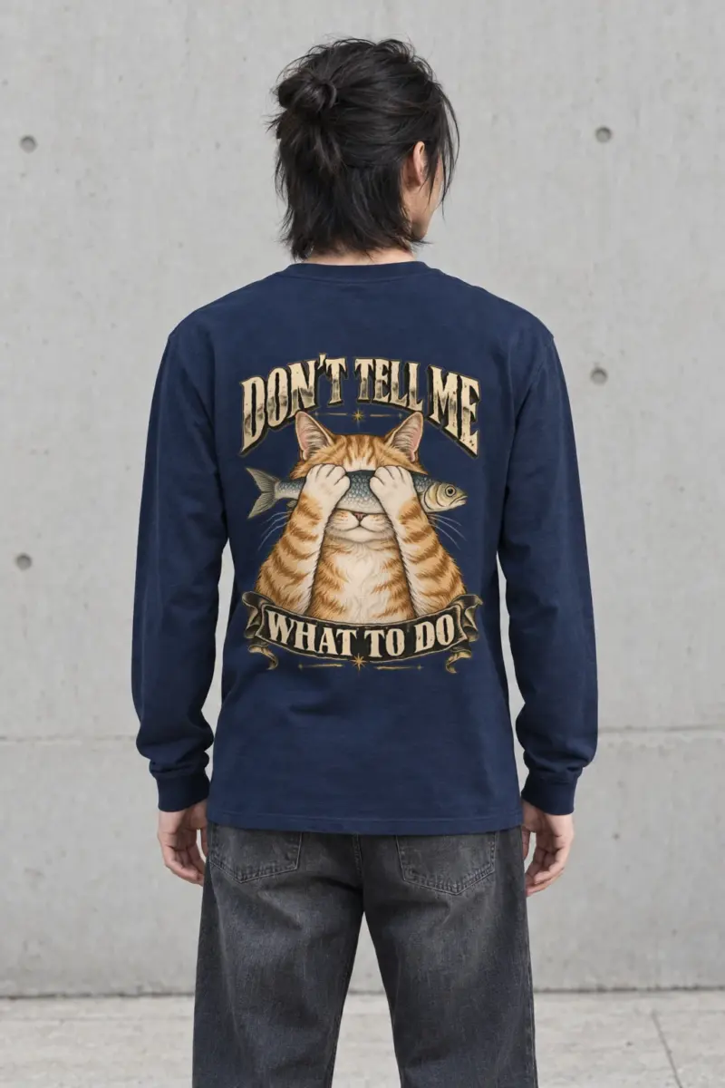 "Don't Tell Me" Unisex Longsleeve T-shirt