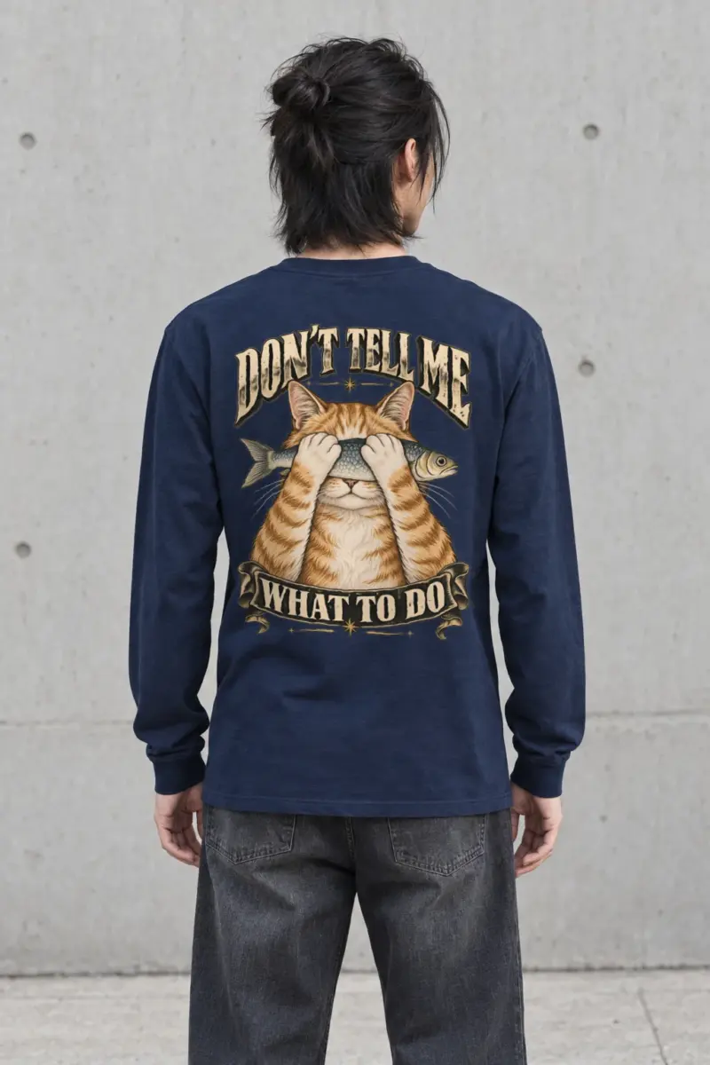 "Don't Tell Me" Unisex Longsleeve T-shirt | Gildan 2400