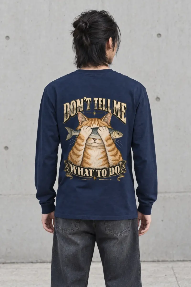 "Don't Tell Me" Unisex Longsleeve T-shirt