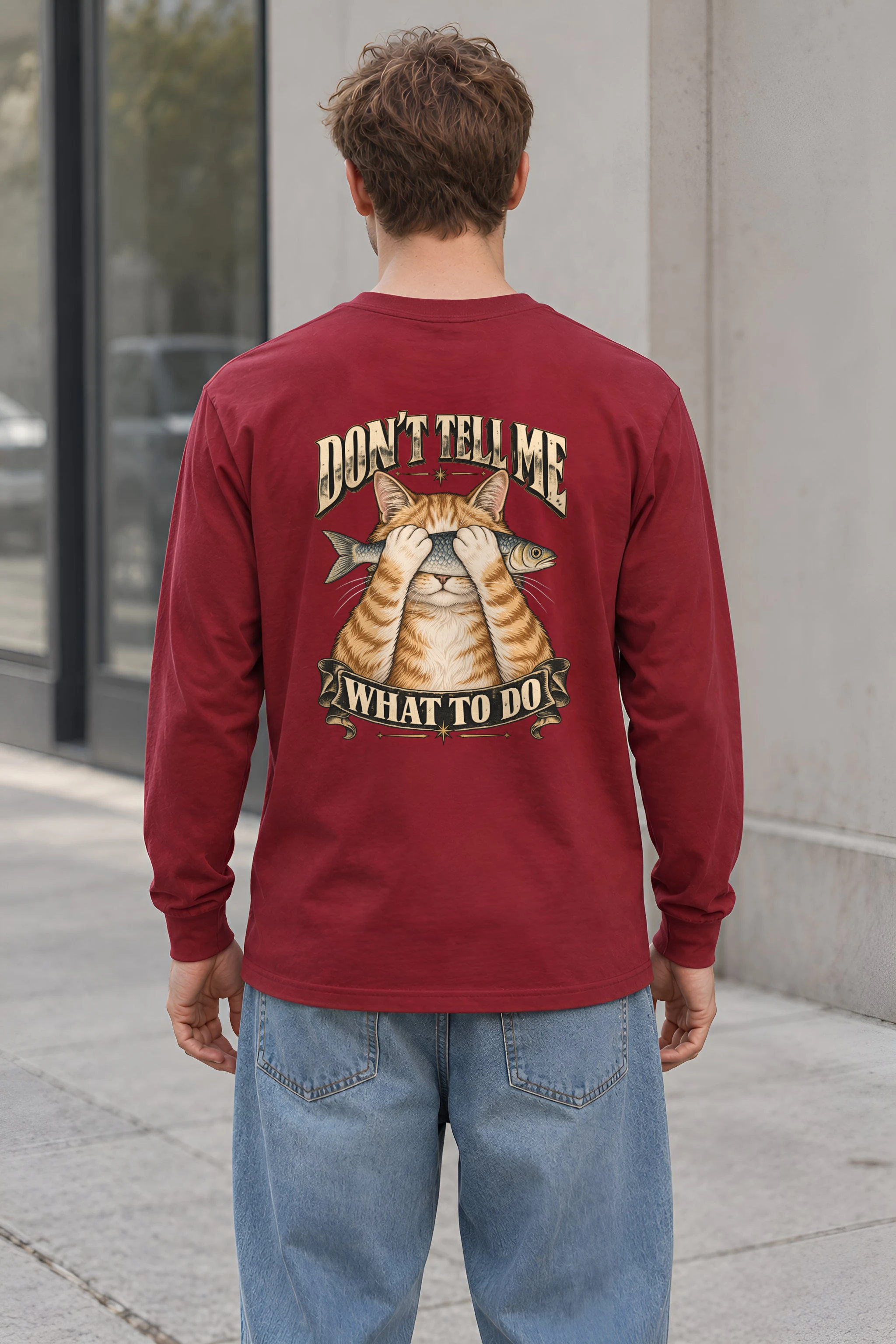 "Don't Tell Me" Unisex Longsleeve T-shirt