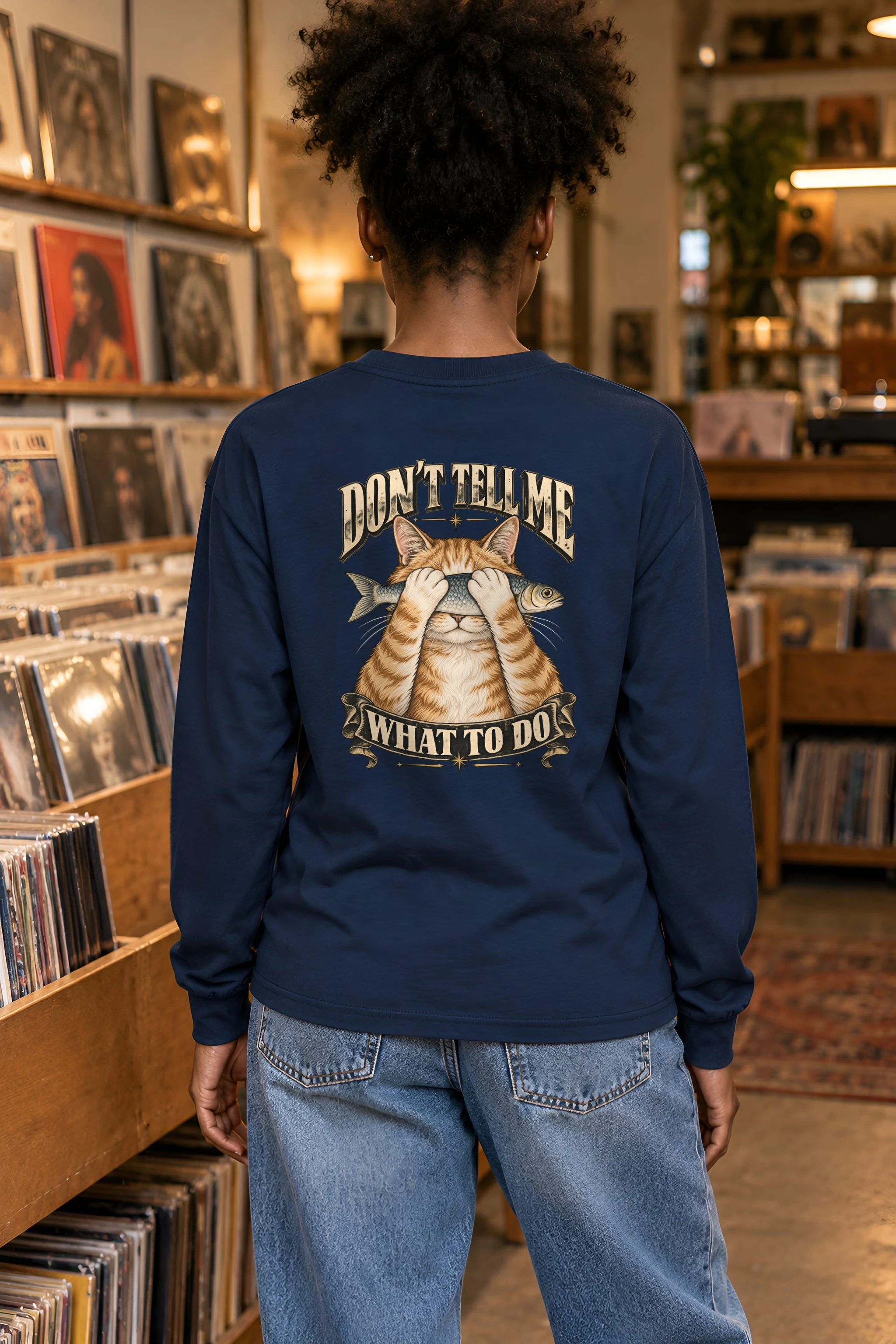 "Don't Tell Me" Unisex Longsleeve T-shirt