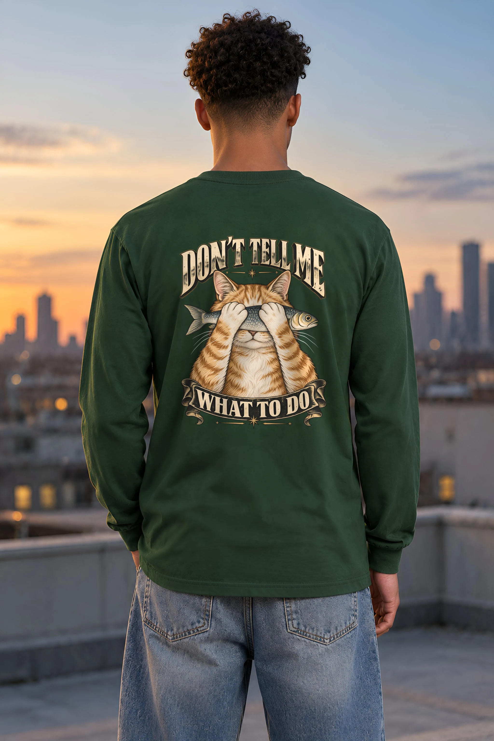 "Don't Tell Me" Unisex Longsleeve T-shirt