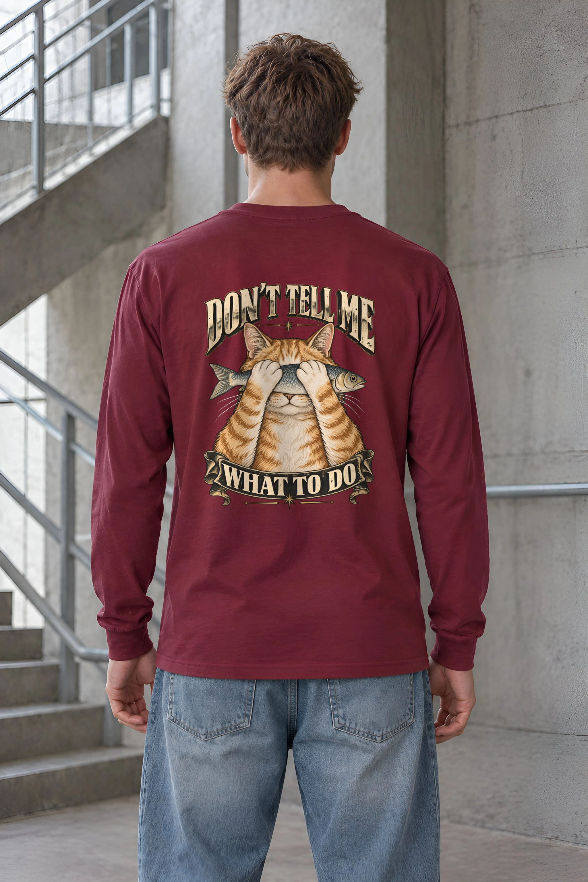 "Don't Tell Me" Unisex Longsleeve T-shirt
