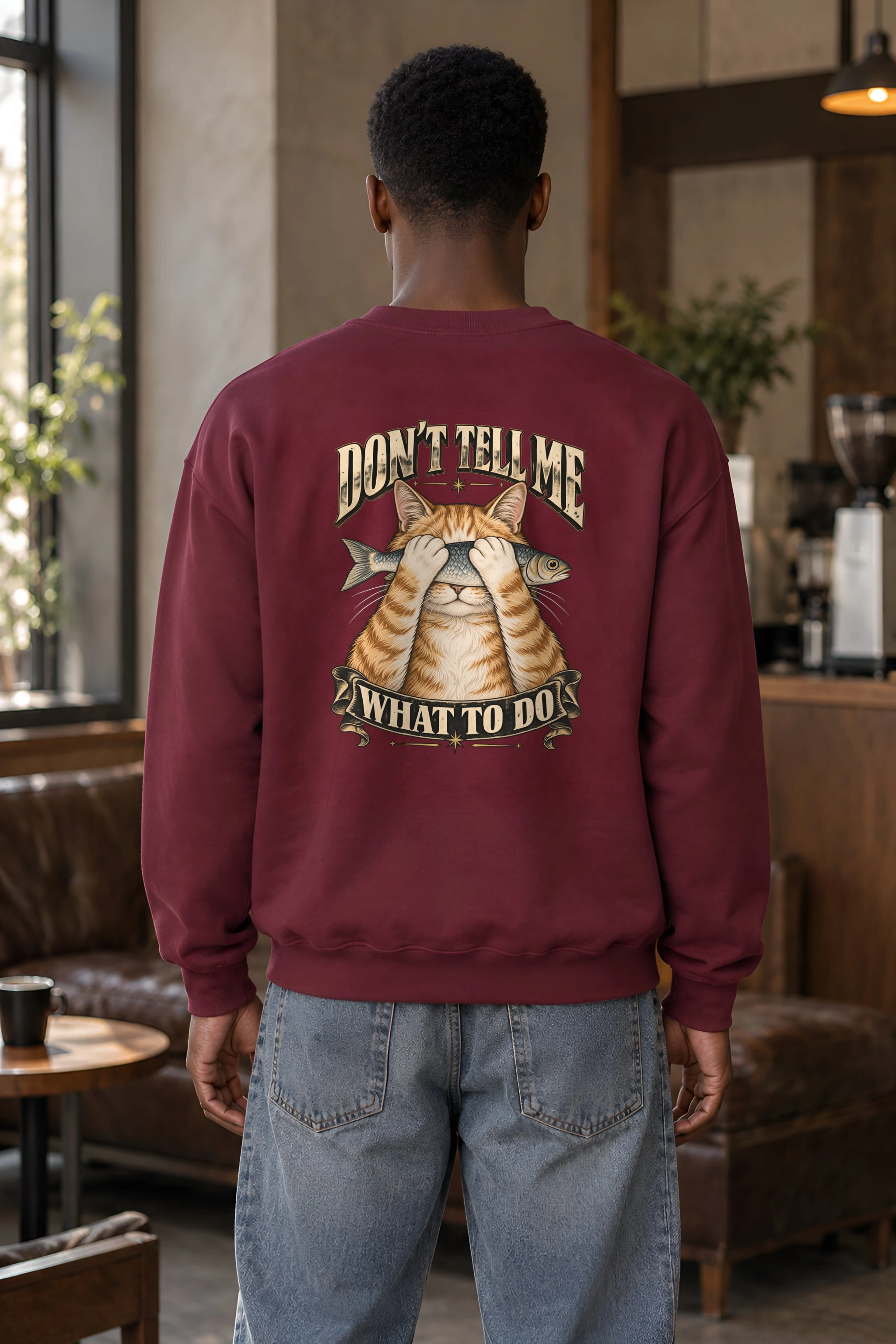 "Don't Tell Me What To Do" 1 Crewneck Sweatshirt