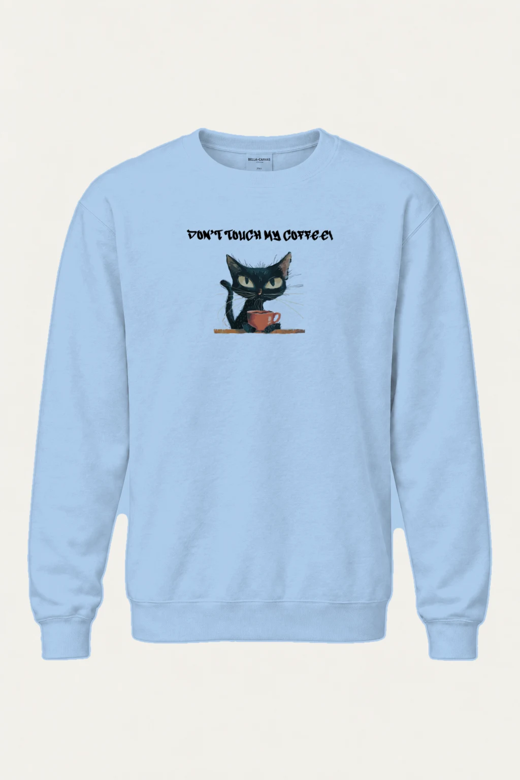 "Don't Touch My Coffee" Heavy Blend Unisex Crewneck Sweatshirt | Gildan 18000