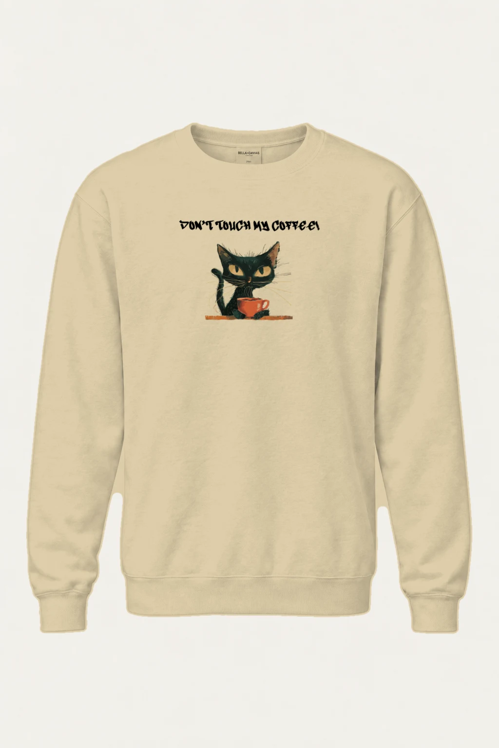 "Don't Touch My Coffee" Heavy Blend Unisex Crewneck Sweatshirt | Gildan 18000