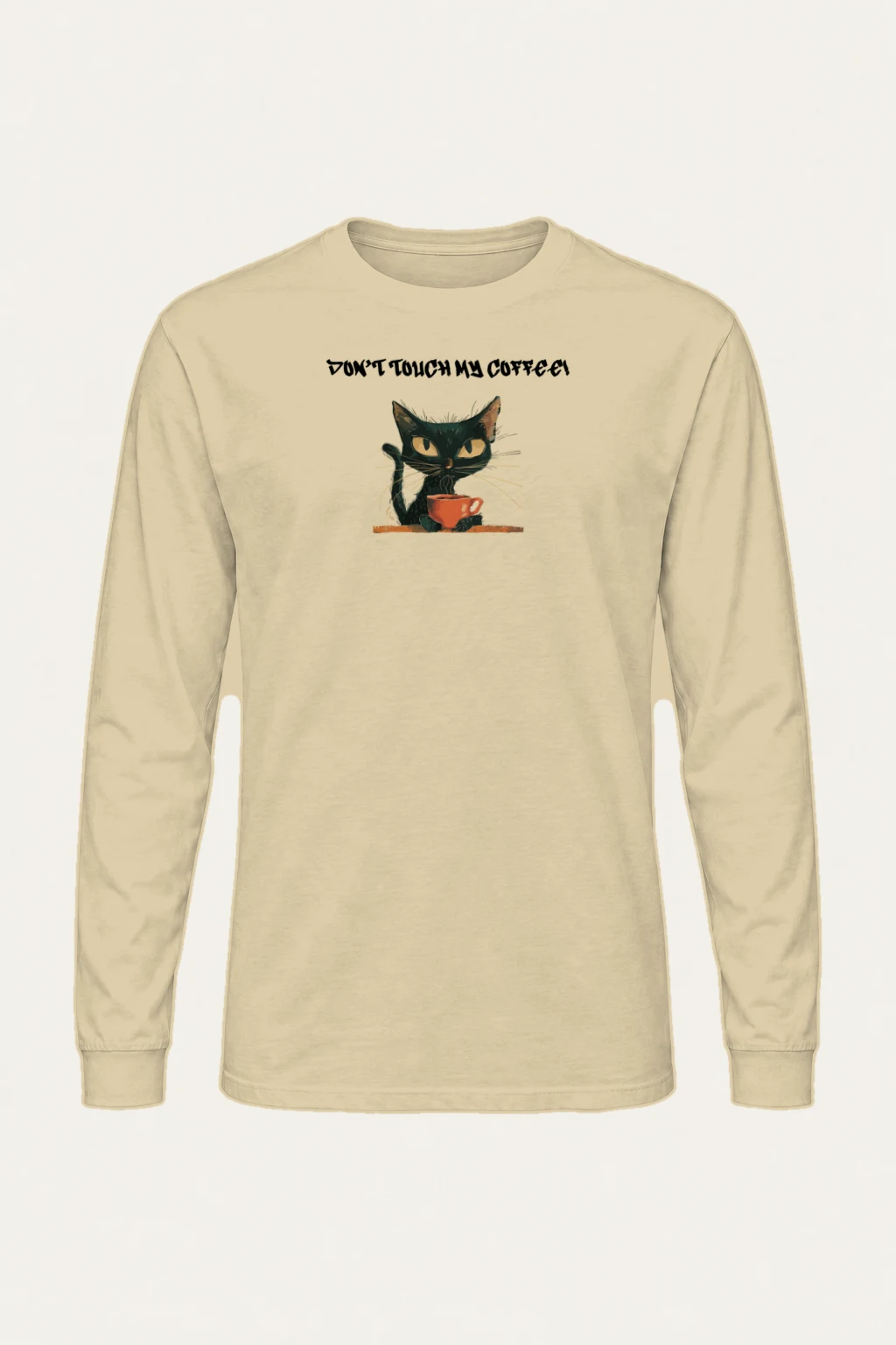 "Don't Touch My Coffee" Unisex Longsleeve T-shirt | Gildan 2400