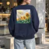 "Don't Worry Tomorrow" Heavy Blend Unisex Crewneck Sweatshirt | Gildan 18000