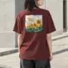 "Don't Worry Tomorrow" Heavyweight Unisex Crewneck T-shirt | Gildan 5000