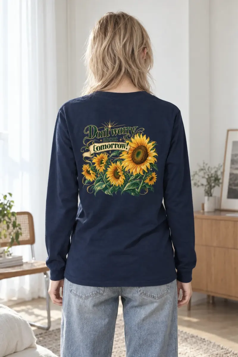 "Don't Worry Tomorrow" Unisex Longsleeve T-shirt