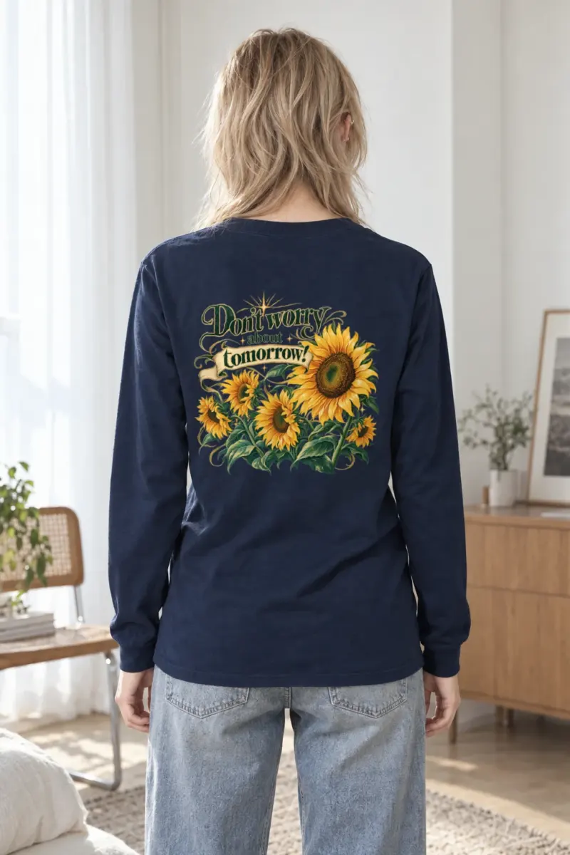 "Don't Worry Tomorrow" Unisex Longsleeve T-shirt