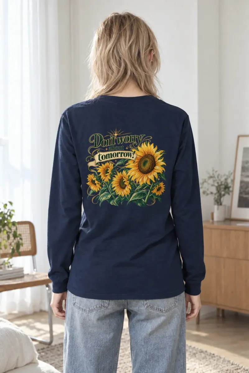 "Don't Worry Tomorrow" Unisex Longsleeve T-shirt