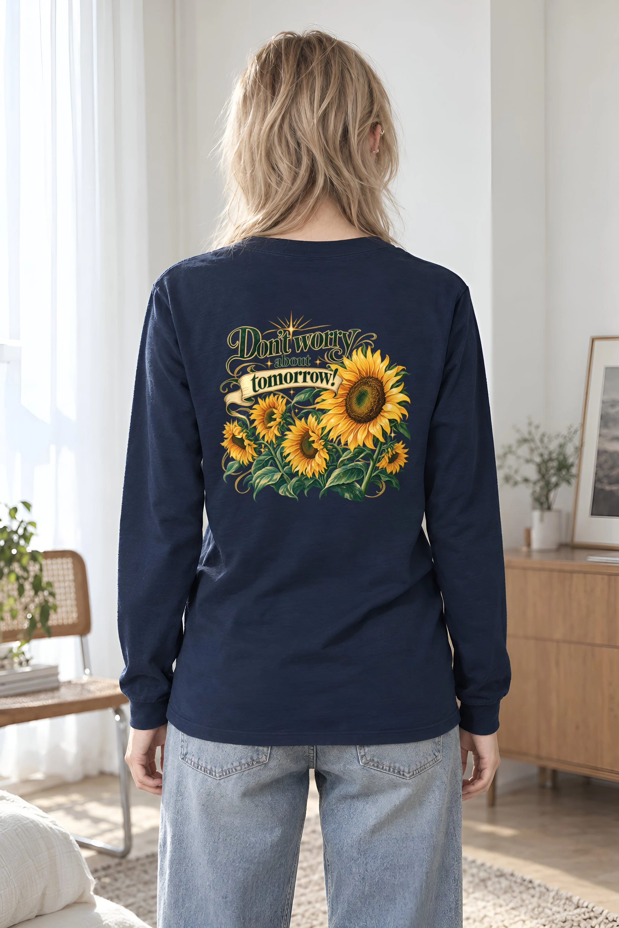 "Don't Worry Tomorrow" Unisex Longsleeve T-shirt