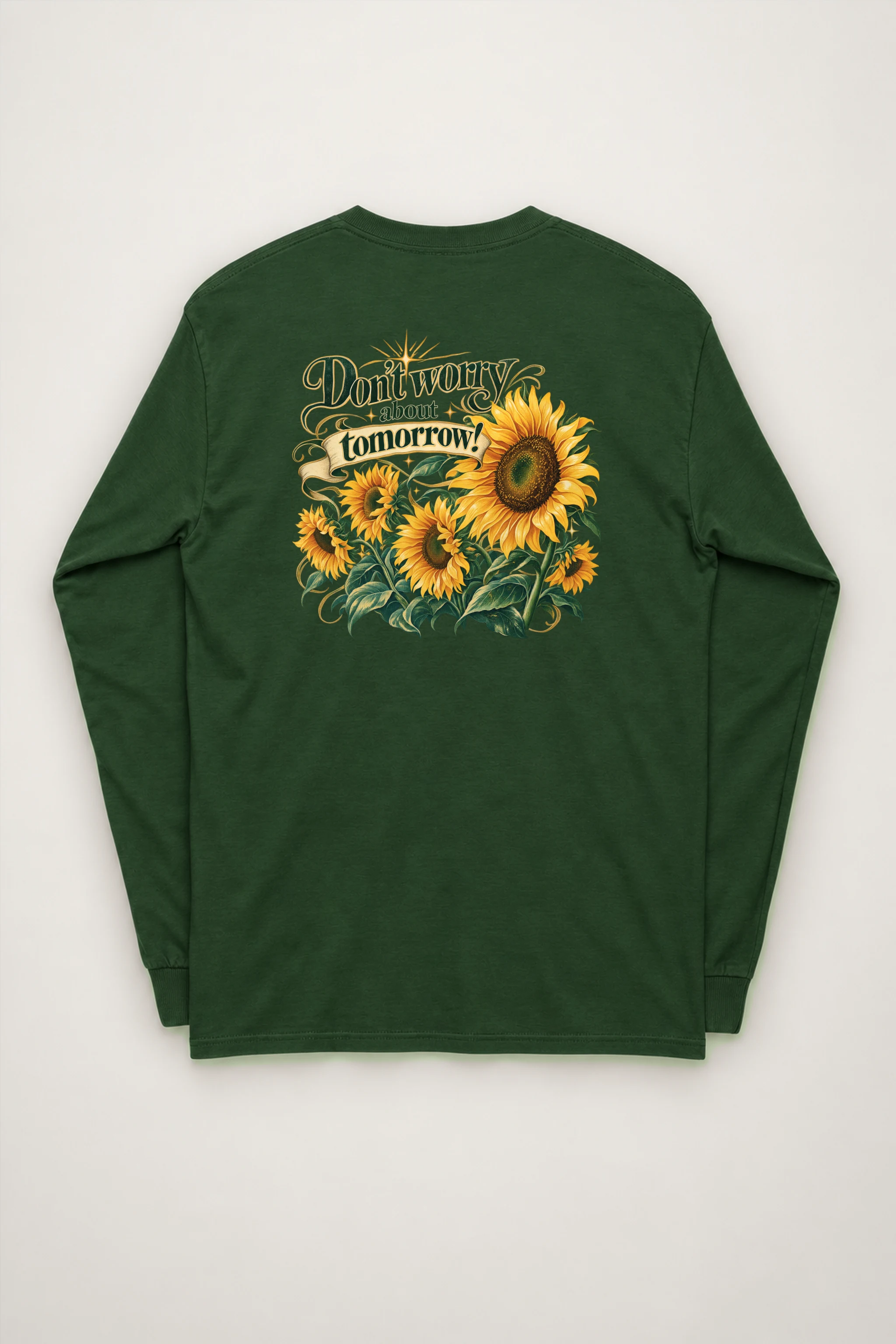 "Don't Worry Tomorrow" Unisex Longsleeve T-shirt