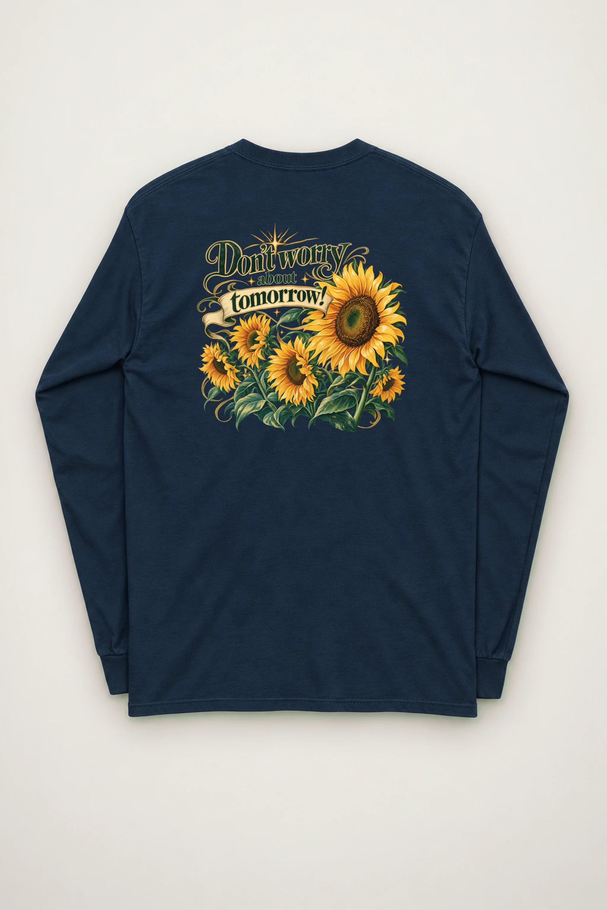 "Don't Worry Tomorrow" Unisex Longsleeve T-shirt