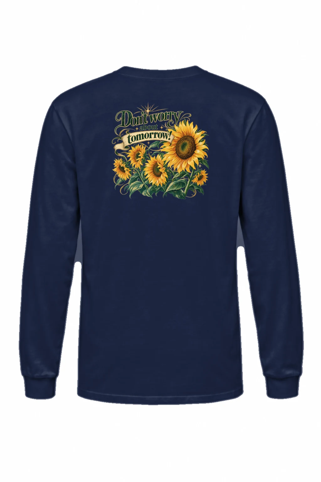 "Don't Worry Tomorrow" Unisex Longsleeve T-shirt | Gildan 2400