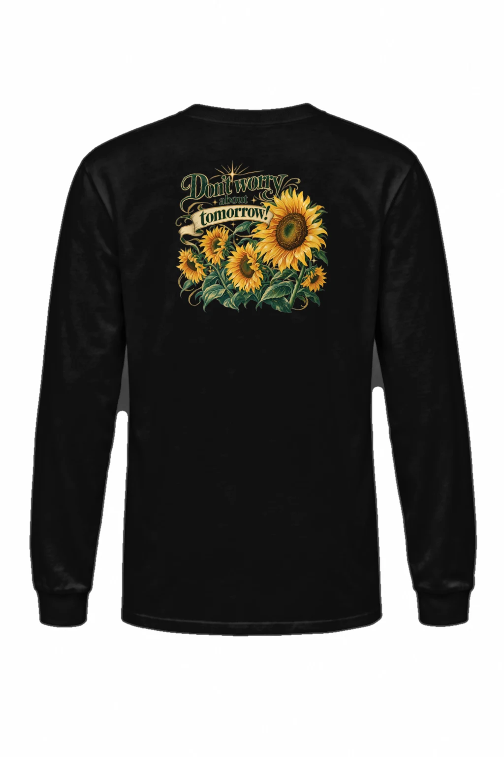 "Don't Worry Tomorrow" Unisex Longsleeve T-shirt | Gildan 2400