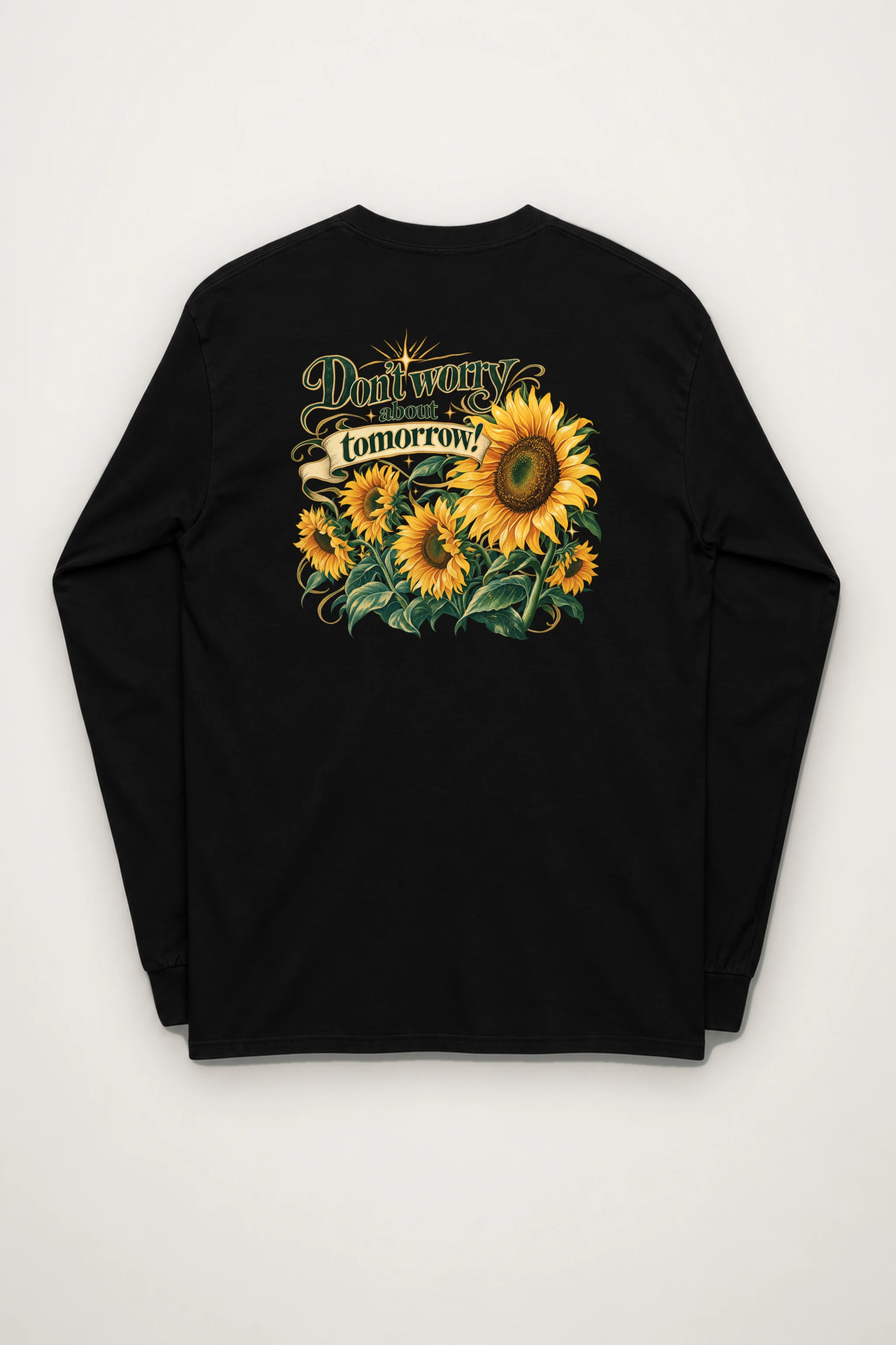 "Don't Worry Tomorrow" Unisex Longsleeve T-shirt