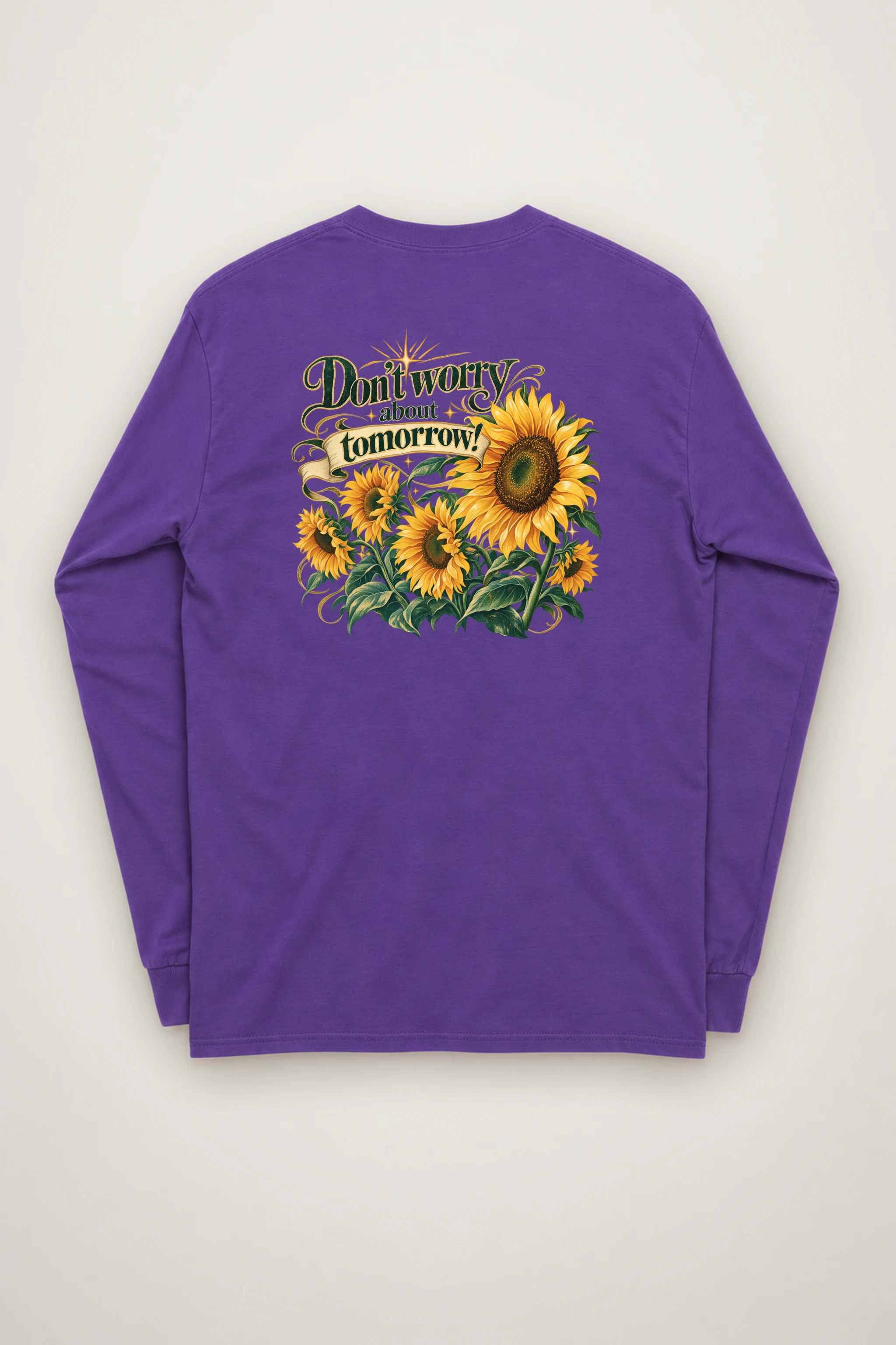 "Don't Worry Tomorrow" Unisex Longsleeve T-shirt