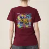 "Doodled Bear Faces" Heavyweight Unisex Crewneck T-shirt