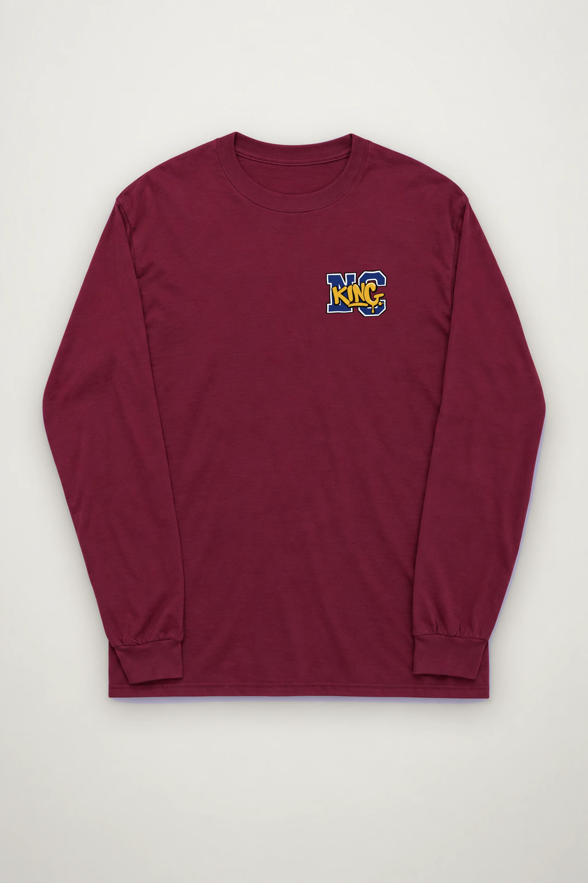 "Doodled Bear Faces" Unisex Longsleeve T-shirt