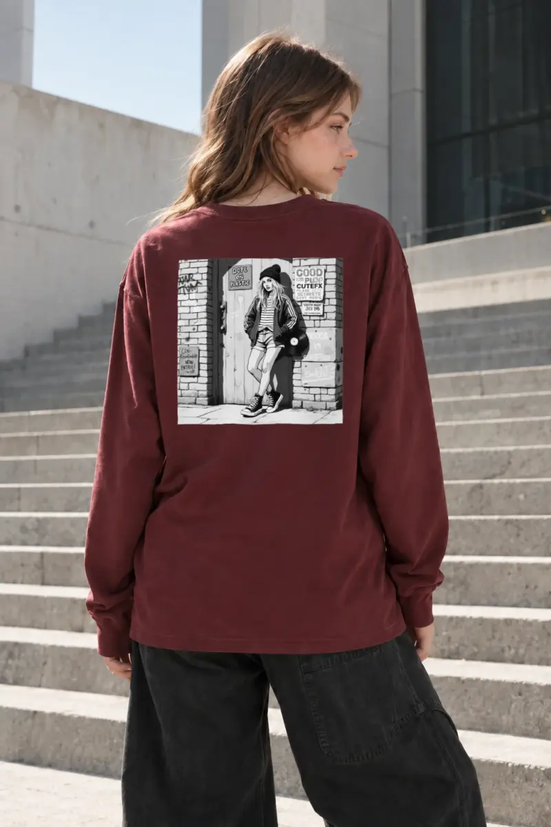 "Doorway Mood" Unisex Longsleeve T-shirt | Gildan 2400
