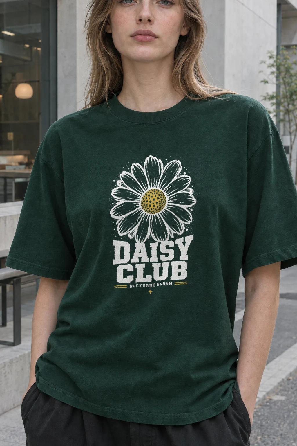 "Dotted Sun Sparkle" Heavyweight Unisex Crewneck T-shirt | Gildan 5000