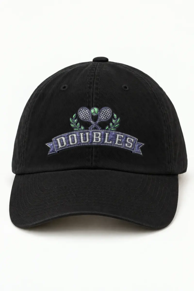 "Doubles Court" Classic Dad Hat · Embroidered