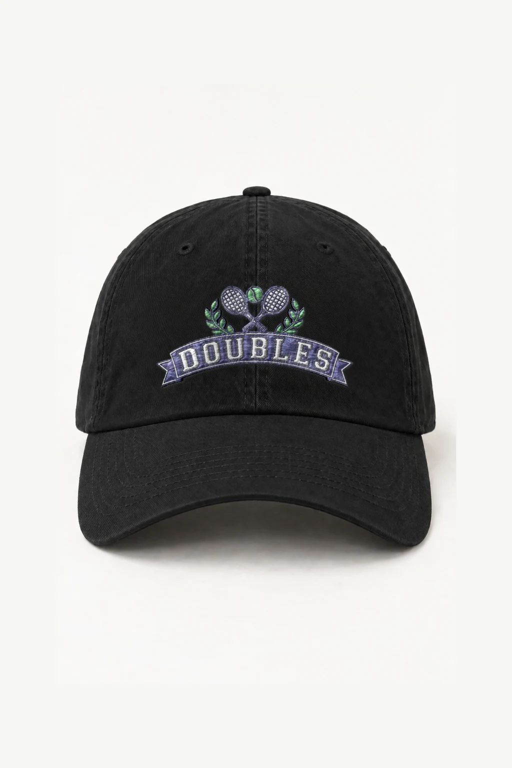 "Doubles Court" Classic Dad Hat · Embroidered | Yupoong 6245CM