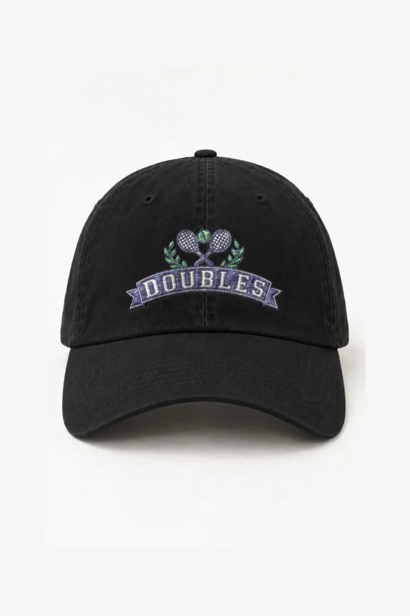 "Doubles Court" Classic Dad Hat · Embroidered | Yupoong 6245CM