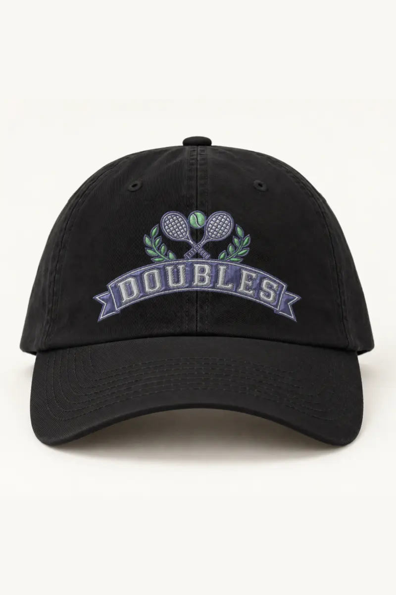 "Doubles Court" Classic Dad Hat · Embroidered