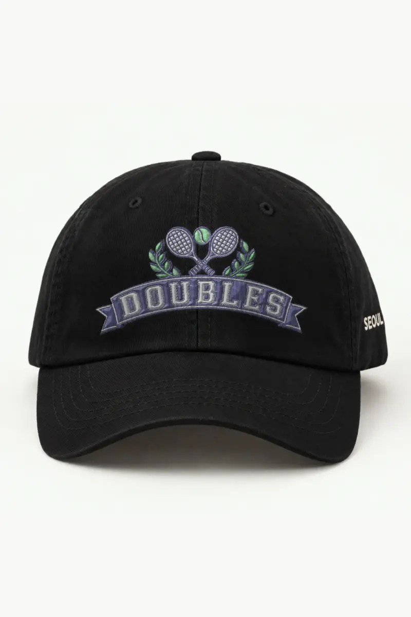"Doubles Court" Classic Dad Hat · Embroidered