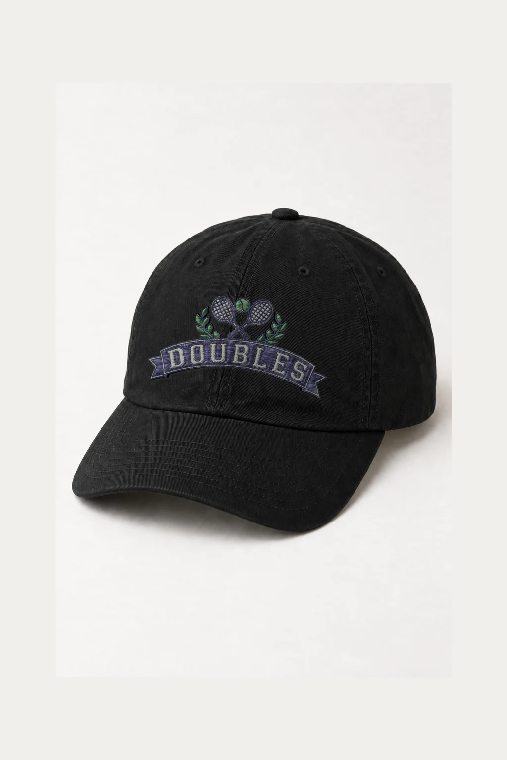 "Doubles Court" Classic Dad Hat · Embroidered | Yupoong 6245CM