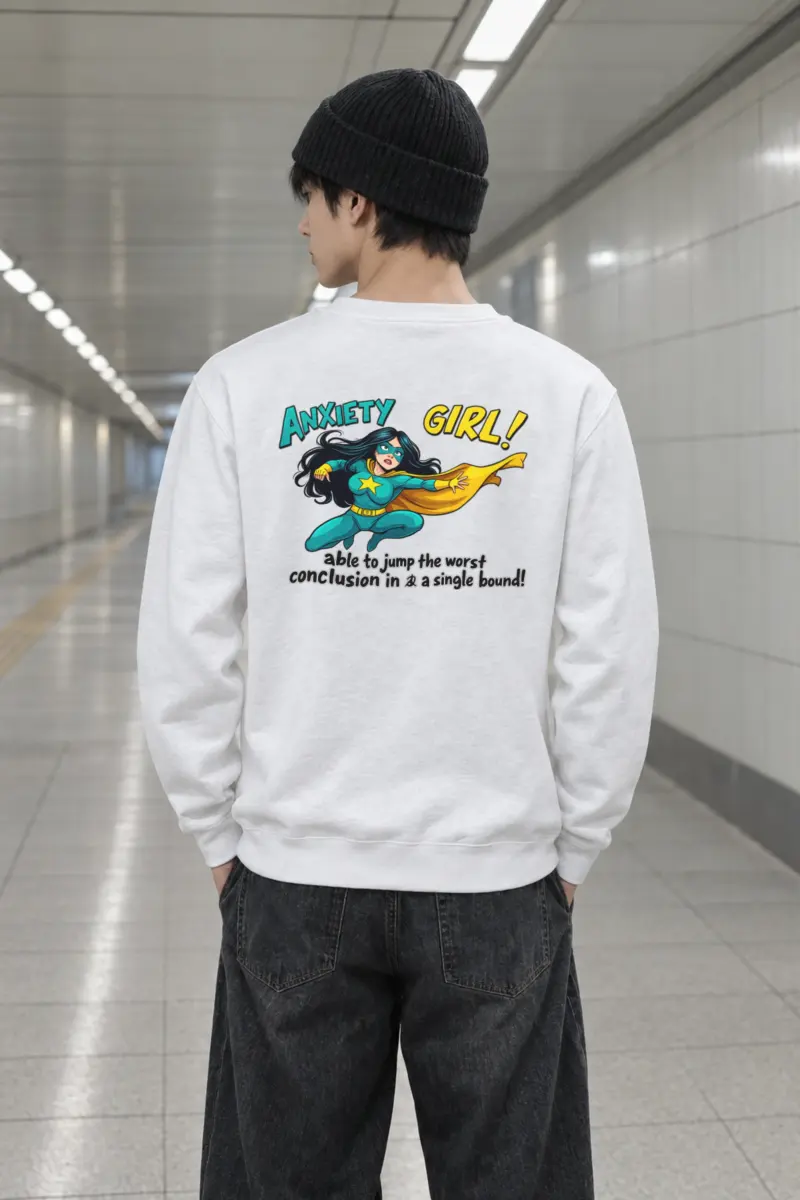 "Doubt Defier" Heavy Blend Unisex Crewneck Sweatshirt