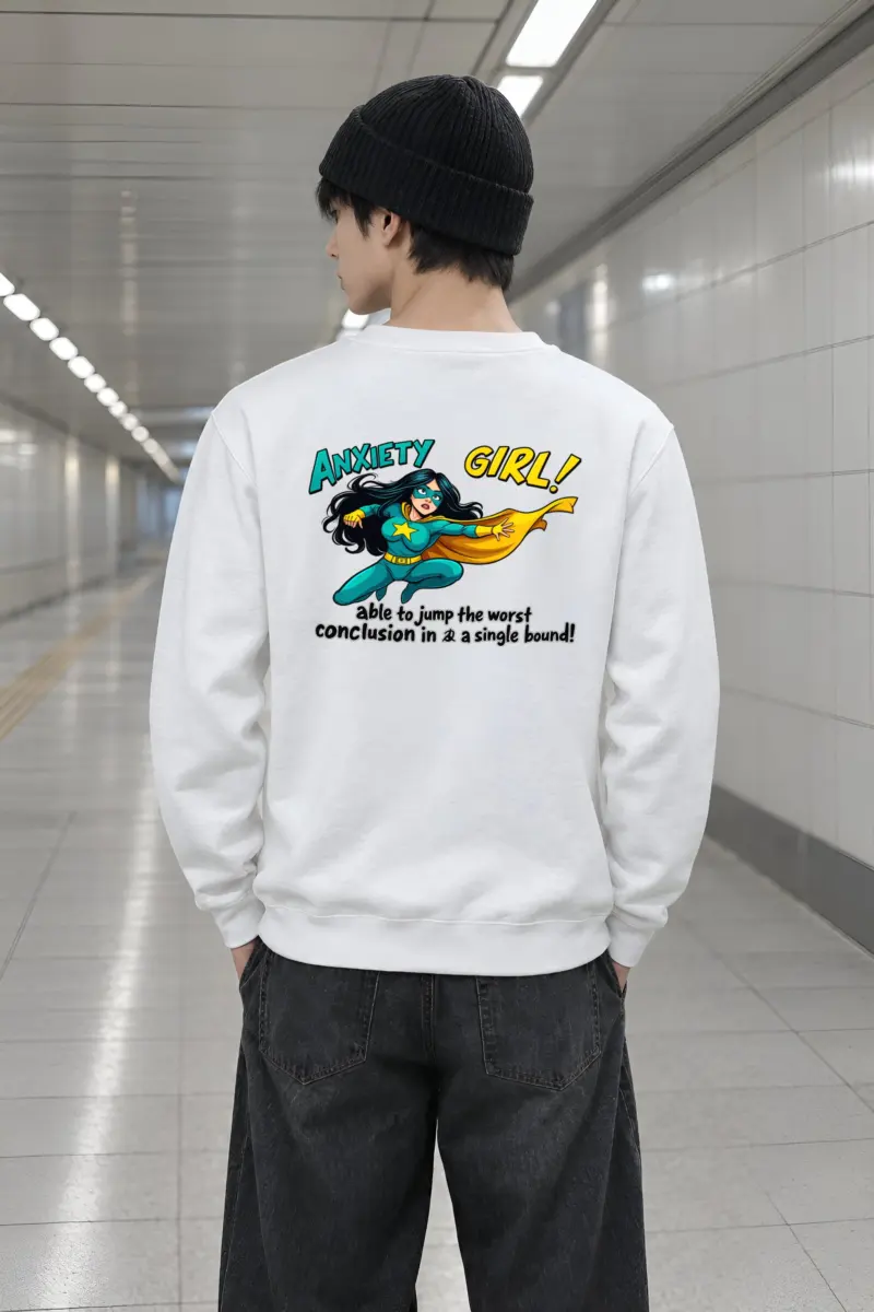 "Doubt Defier" Heavy Blend Unisex Crewneck Sweatshirt