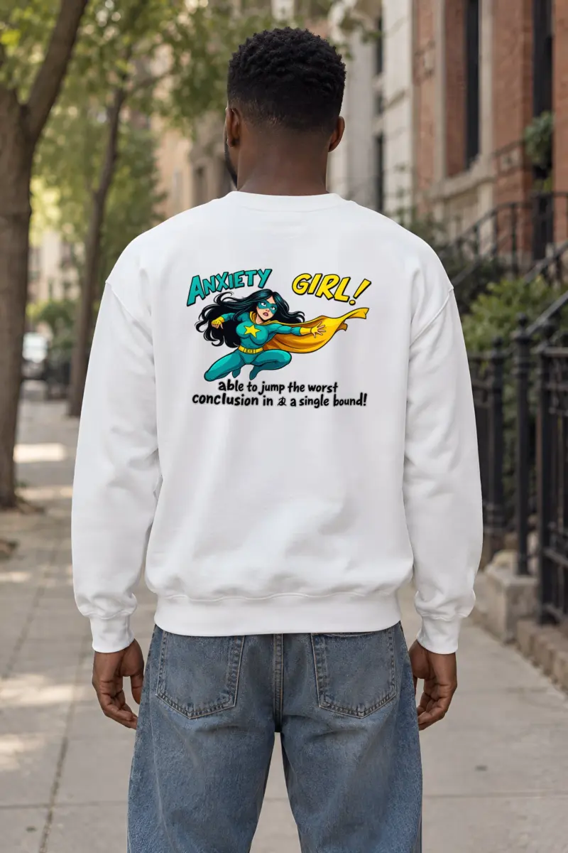 "Doubt Defier" Heavy Blend Unisex Crewneck Sweatshirt