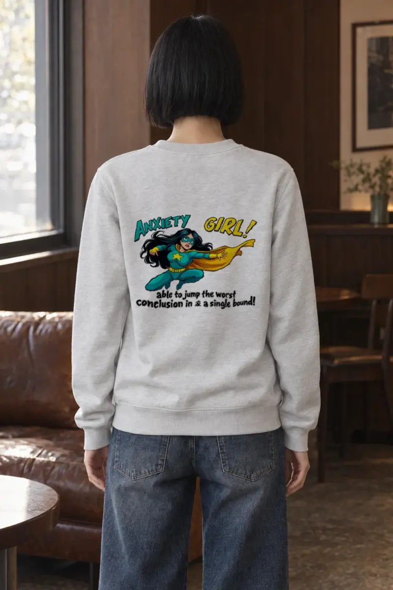 "Doubt Defier" Heavy Blend Unisex Crewneck Sweatshirt