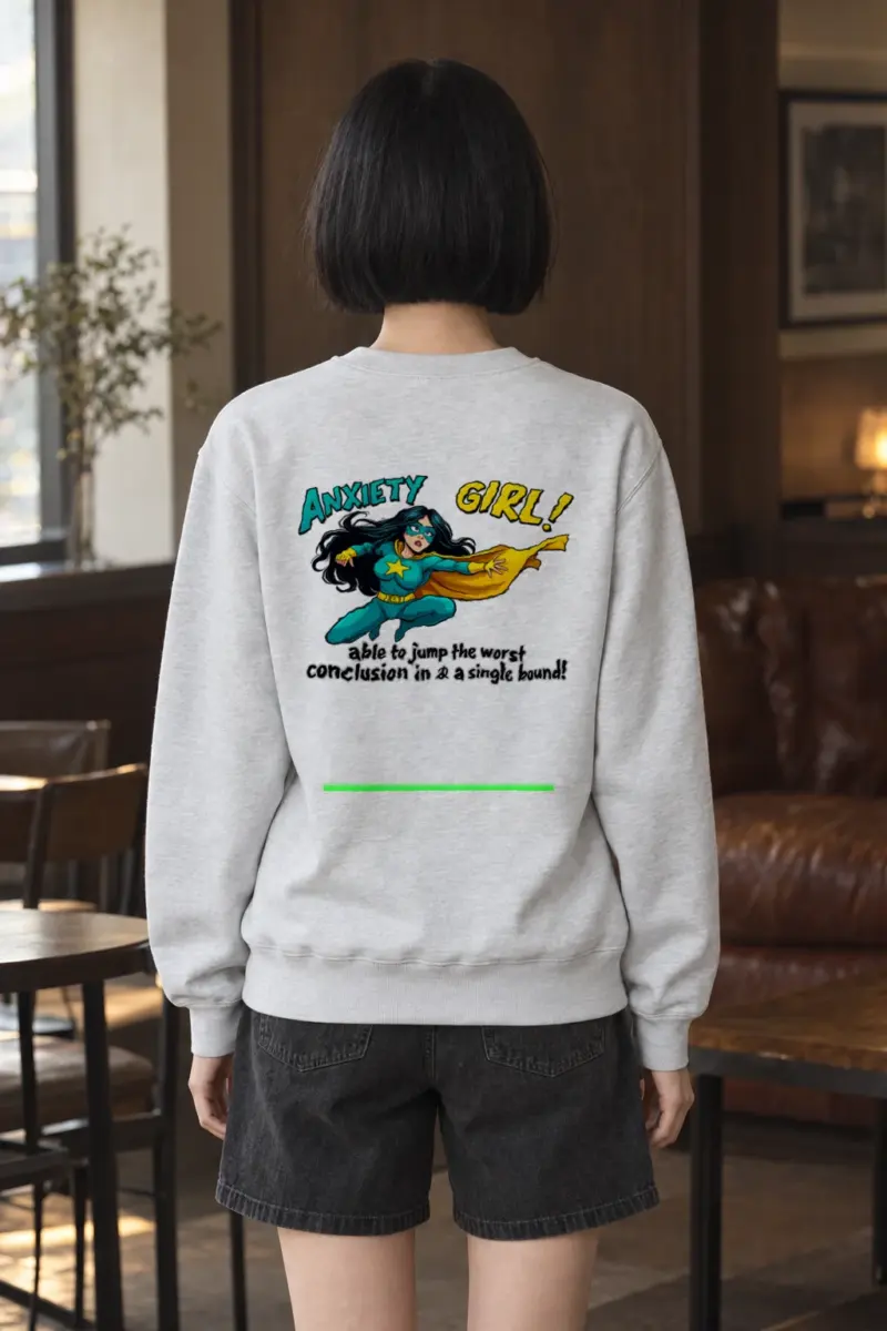 "Doubt Defier" Heavy Blend Unisex Crewneck Sweatshirt | Gildan 18000