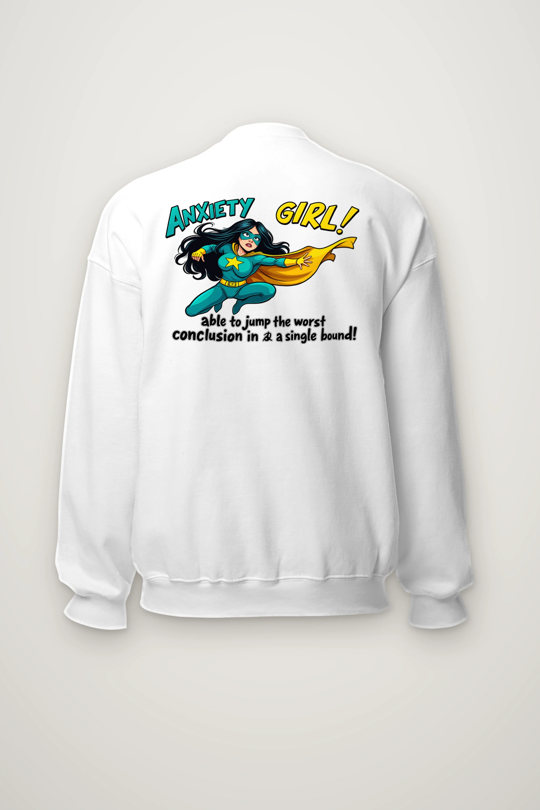 "Doubt Defier" Heavy Blend Unisex Crewneck Sweatshirt