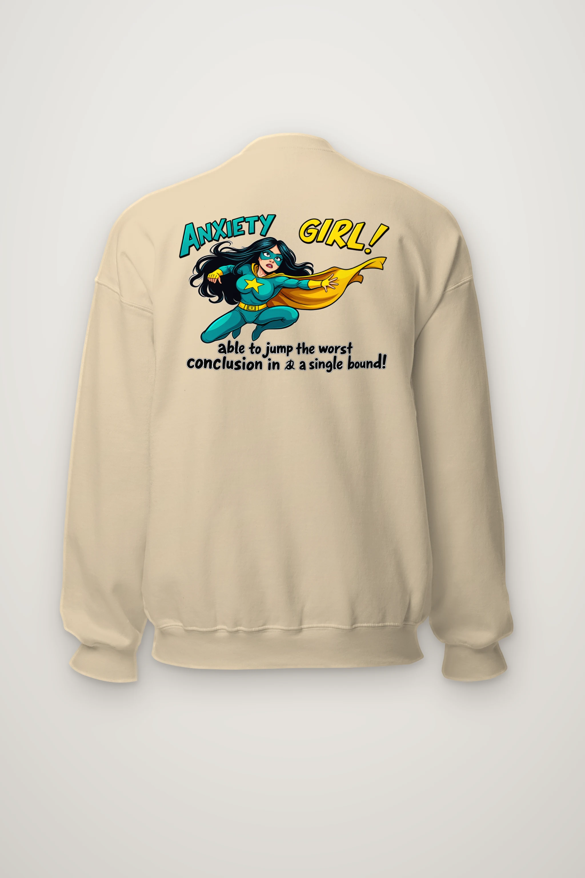 "Doubt Defier" Heavy Blend Unisex Crewneck Sweatshirt