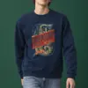 "Downtown Vintage Jazz House" Heavy Blend Unisex Crewneck Sweatshirt