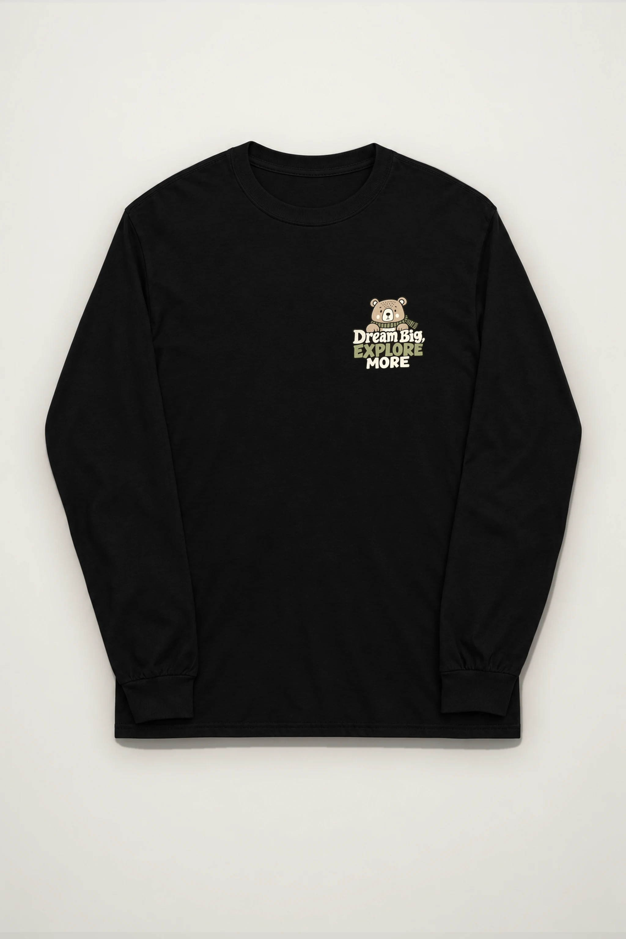 "Dream Big Explore More" Unisex Longsleeve T-shirt